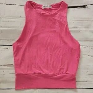 Popflex Pink Sleeveless Tank Top